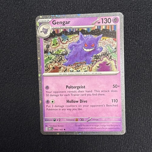 Carta pokémon tcg gengar - tcg,