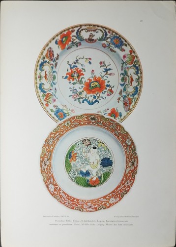 Antica stampa colori 1918 - a,