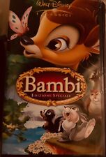 VIDEOCASSETTA VHS BAMBI ORIGINALE EDIZIONE SPECIALE
