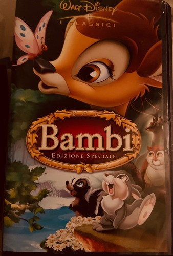 Videocassetta vhs bambi - videocassetta,