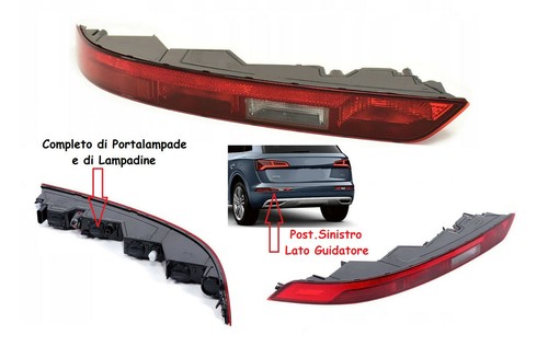 Fanale retronebbia posteriore - retronebbia,