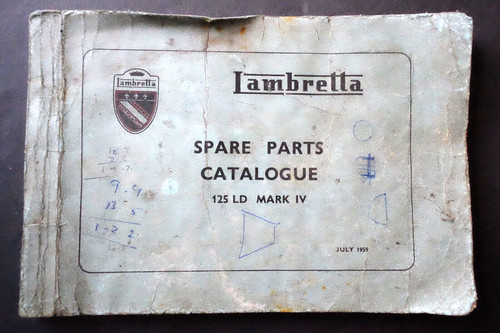 Catalogo ricambi lambretta - catalogo,