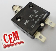 Disgiuntore termico - Salvamotore - Termoprotettore per motore elettrico - pompa