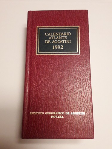 Calendario atlante agostini - calendario,