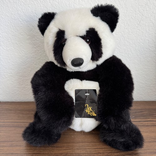 Peluche orso panda polare puff