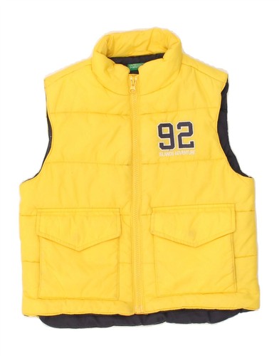 Gilet imbottito grafico