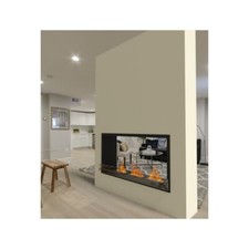 INSERTO PER BIOCAMINO (BIFACCIALE - 3 BRUCIATORI)