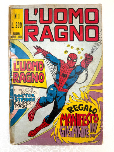 Uomo ragno 1 editoriale - l'uomo,
