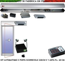 PORTA AUTOMATICA SCORREVOLE