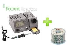 SDD-9 STAZIONE SALDANTE LAFAYETTE CON DISPLAY LCD E PORTASALDATORE 450°C 48W