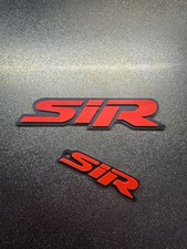 Honda Civic CRX SiR 3D emblem