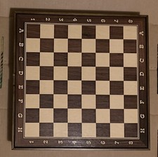 Dama / scacchiera come nuova - completa di pezzi