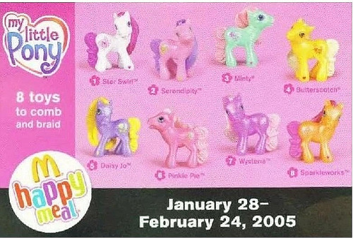 Little pony mcdonalds - my, happy