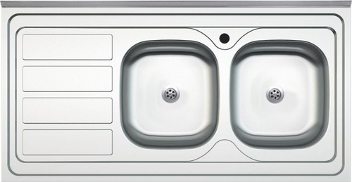 Lavello dechome vasche con - 2,
