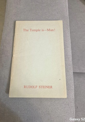Rudolf steiner the temple - steiner,