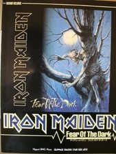 IRON MAIDEN PAURA DEL BUIO JAPAN BAND SCORE CHITARRA TAB forma libro JP