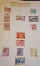 18 Francobolli Timbrati