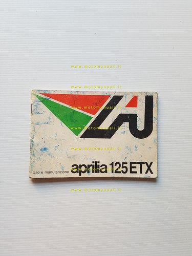 Aprilia etx 125 1984 manuale - 125,