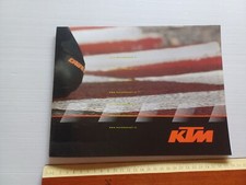 KTM produzione modelli 2008 cross enduro strada depliant poster originale
