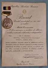 Medaglia e brevetto 40°