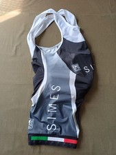 PANTALONCINO SALOPETTE BIB SHORTS BODY CICLISMO CYCLING ROAD  SANTINI  L