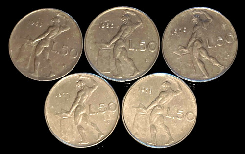 Italia 50 lire - 50,