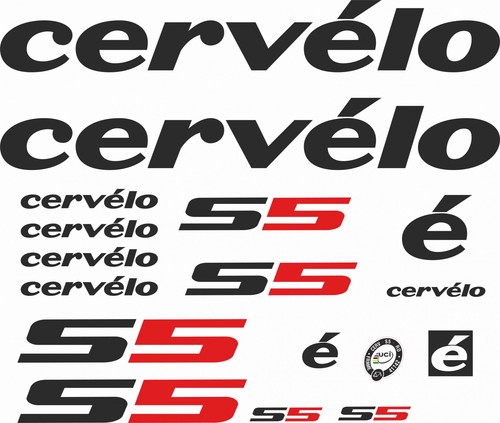 Adesivi telaio cervelo - adesivi,