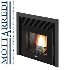 Inserto camino a pellet Eva calor Leonardo 11 kw - Chiama x sconto