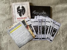 Batman Arkham Origin - Artbook e Schede Segnalitiche Personaggi