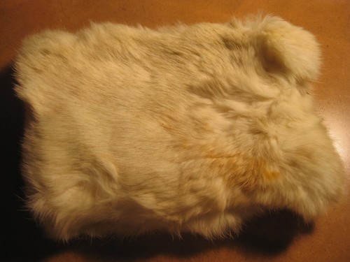 Ermine bianco vintage
