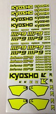 Kit adesivi kyosho inferno - adesivi,