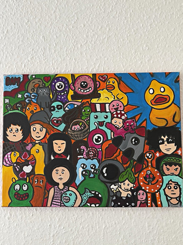 pop art fumetti quadro
