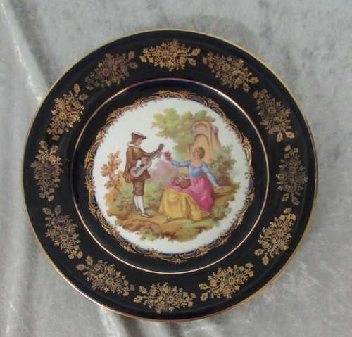 Limoges castel france 22k gold - limoges,