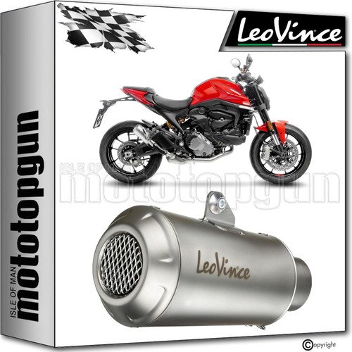 Leovince scarico acciaio - scarico,
