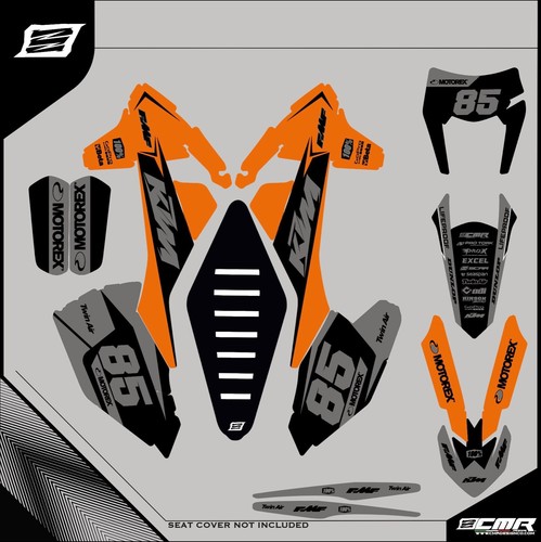Kit grafiche adesive per ktm - adesive,