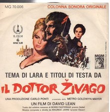 disco 45 GIRI IL DOTTOR ZIVAGO