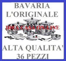 BAVARIA BATTERIA DI PENTOLE 36