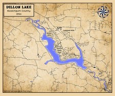 2024 Mappa del Lago Dillon