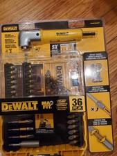 Dewalt DWAMF36RASET MAXFIT Set 36pz + Attacco Angolo Retto 90° Nuovo.