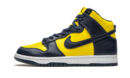 Nike dunk high michigan blue - nike,