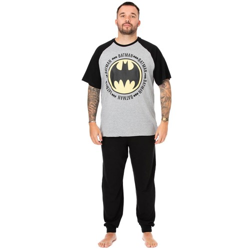 Batman set pigiama lungo logo - lungo,