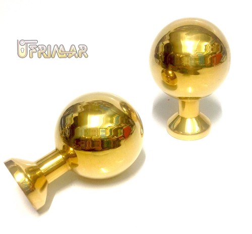 Pomolo sfera 60 ottone - sfera,