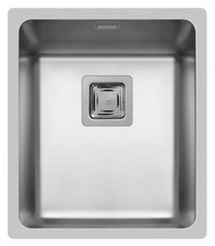 Pyramis Lavello Acciaio Inox Lavandino Lavabi a Colonna Lavabo 34 x 40
