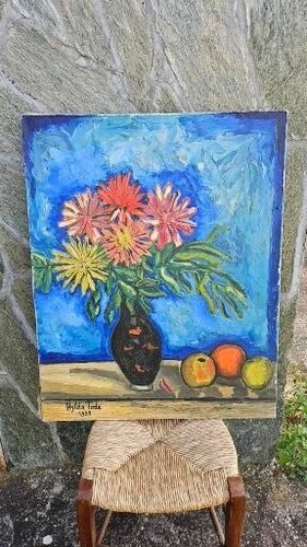 Quadro artista hilda - quadro,