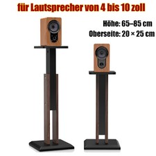 Altezza 65-85 cm 2 pezzi supporto per altoparlanti supporto per casse supporto in legno