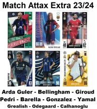 Match Attax Extra Champions League 2023/24 2024 base 1 to 250 Scegli Cards