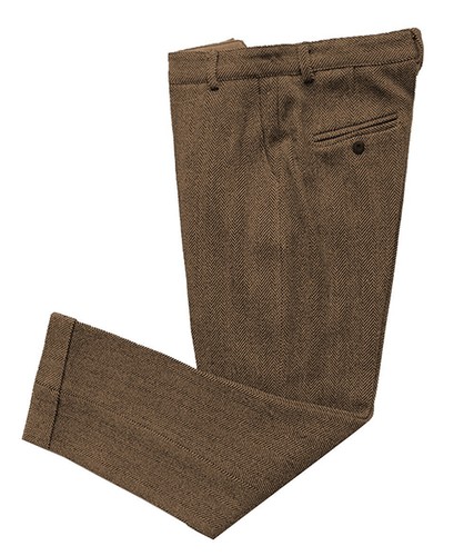 Pantalone uomo tweed vintage