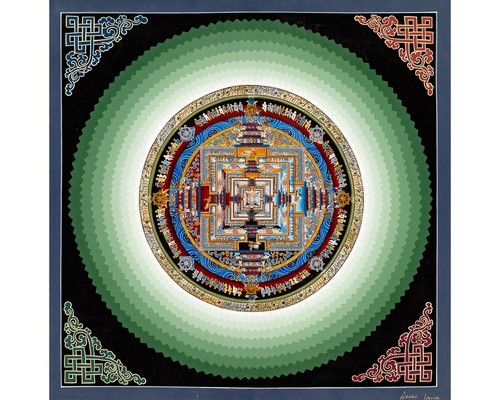 Grande kalachakra mandala - grande,
