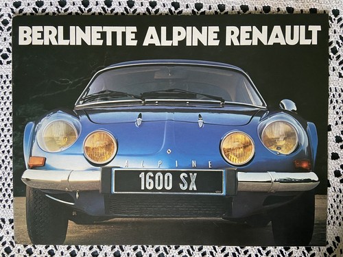 Renault alpine 1600 - alpine, sx