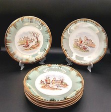 Antico Servizio Di Piatti Da Dolce Bavaria      